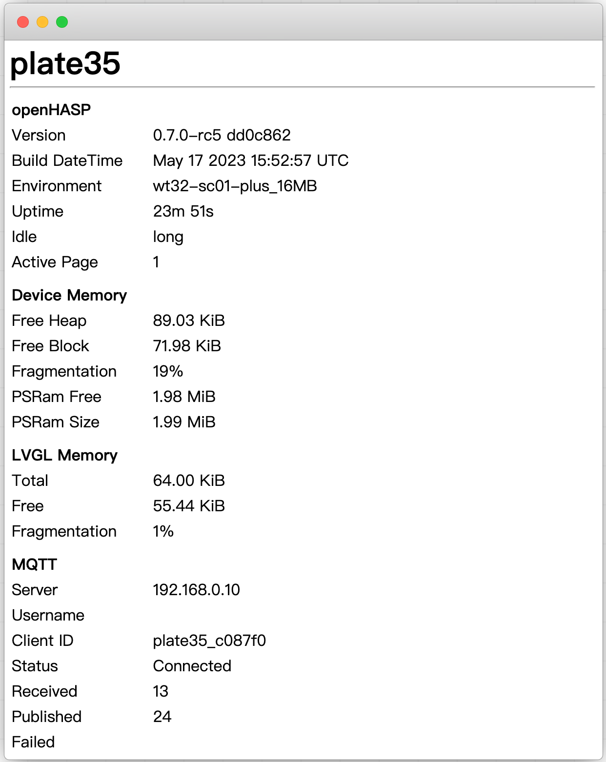 deviceInfo